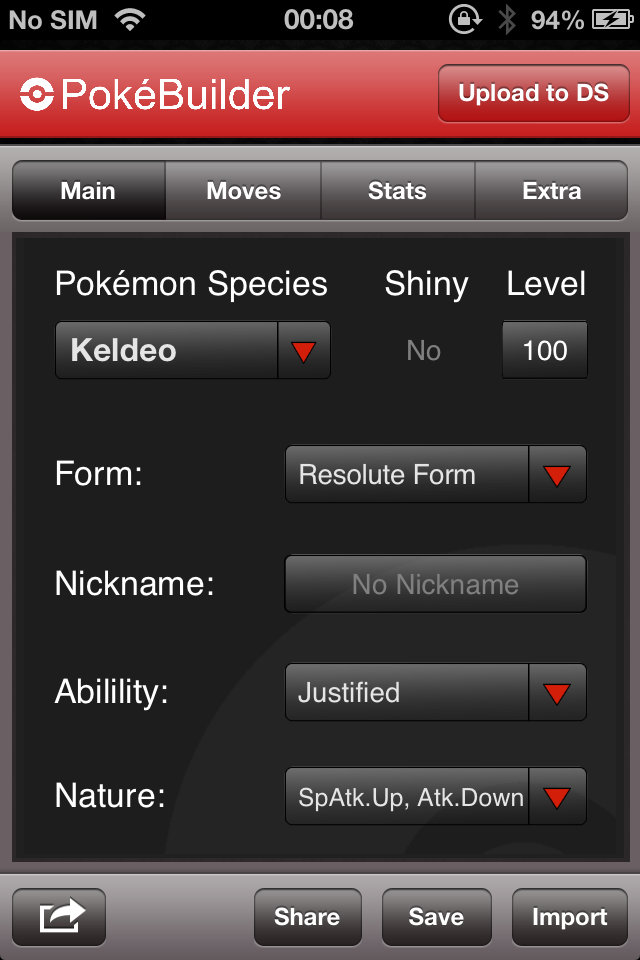 PokéBuilder - Build a Monster Cheat - For Pokémon iPhone